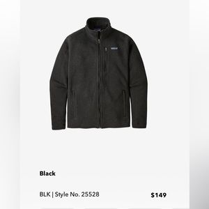 Men’s Patagonia Better Sweater zip-up